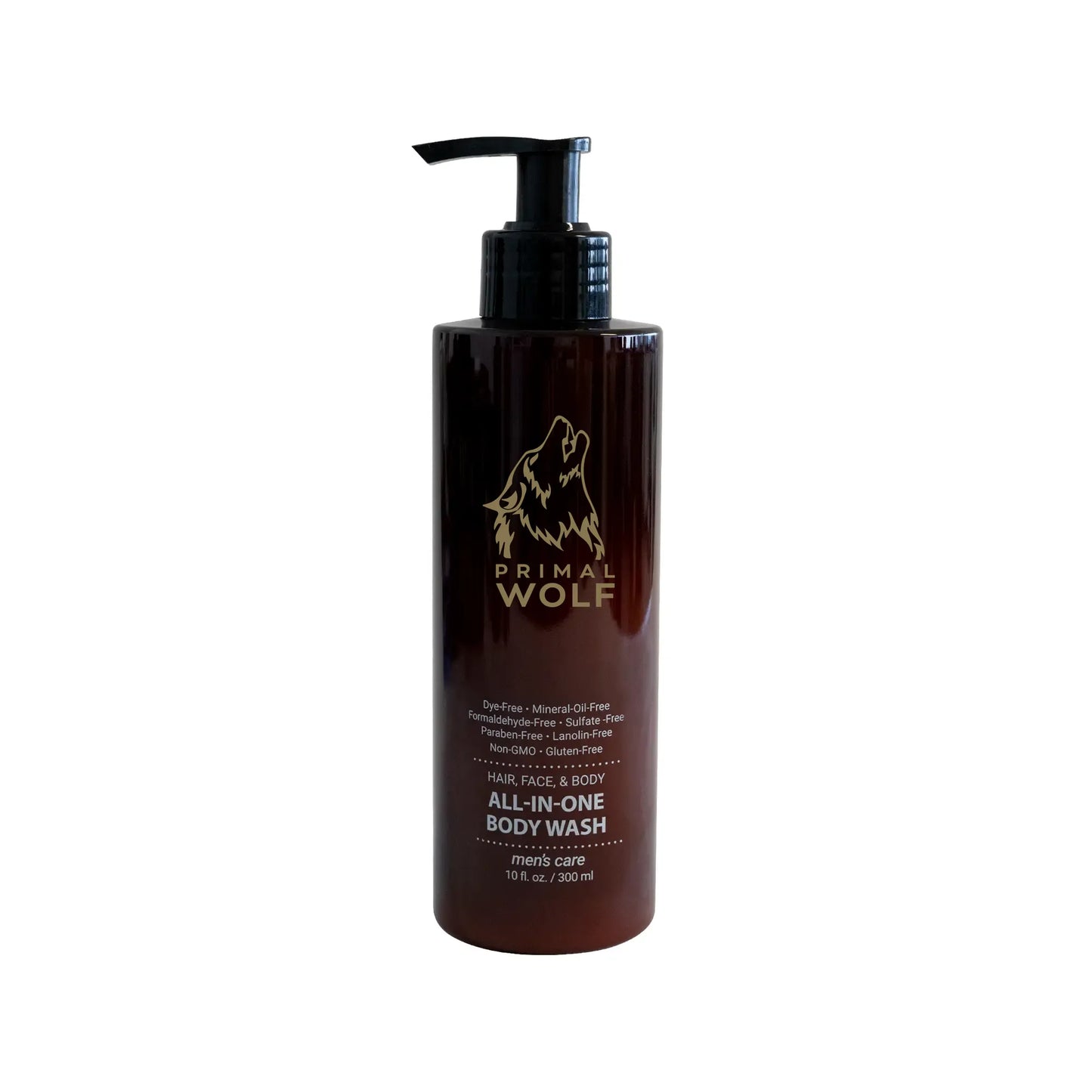 Men's Body Wash by Primal Wolf - Simplify your shower routine with this multi-purpose wash