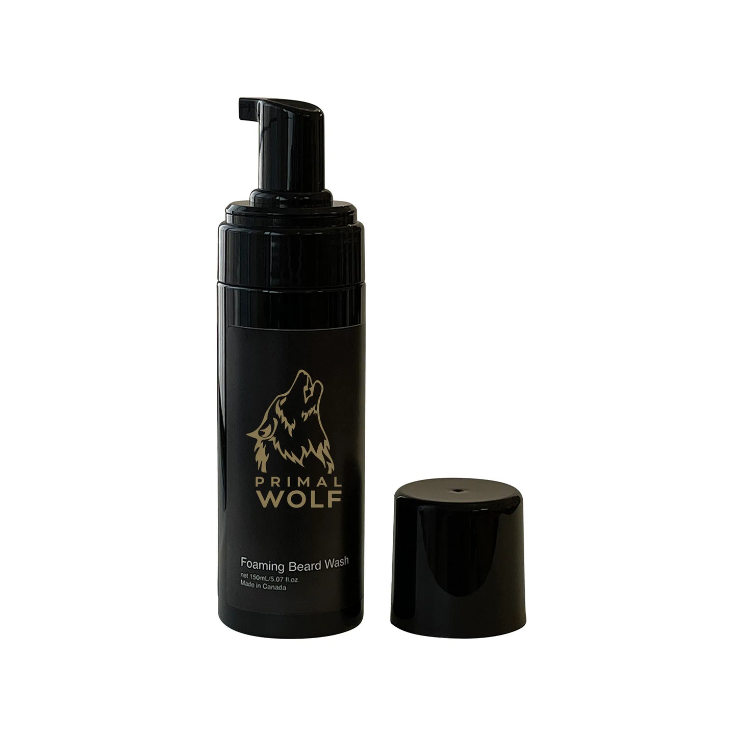 Primal Wolf Foaming Beard Wash - Gentle & Natural Cleansing for Smooth, Refreshed Beards